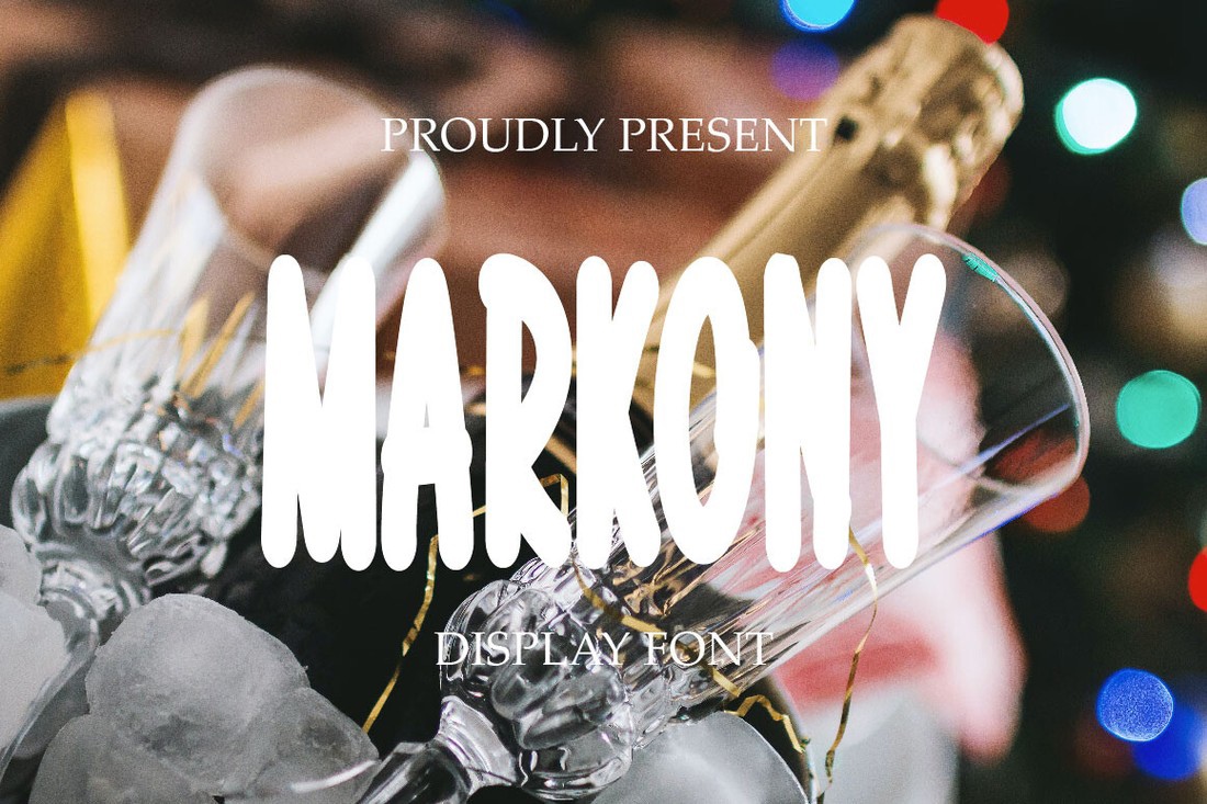 Markony Font preview