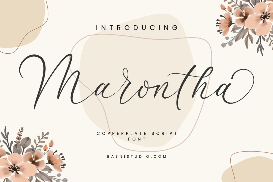 Marontha Font preview