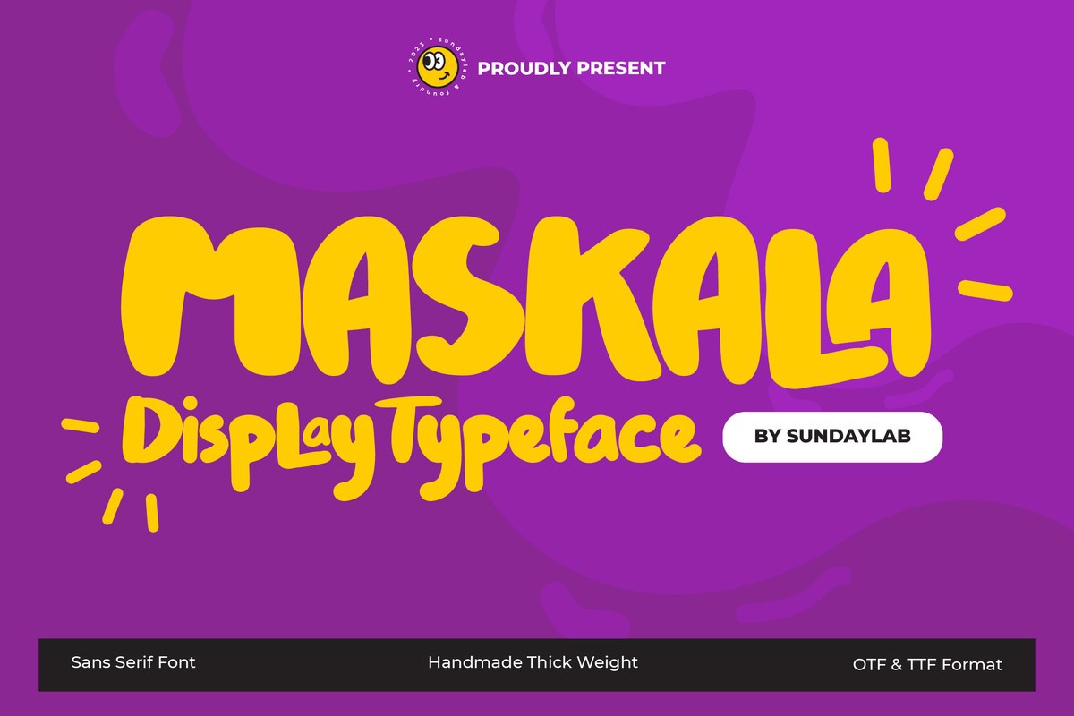 Maskala Font preview