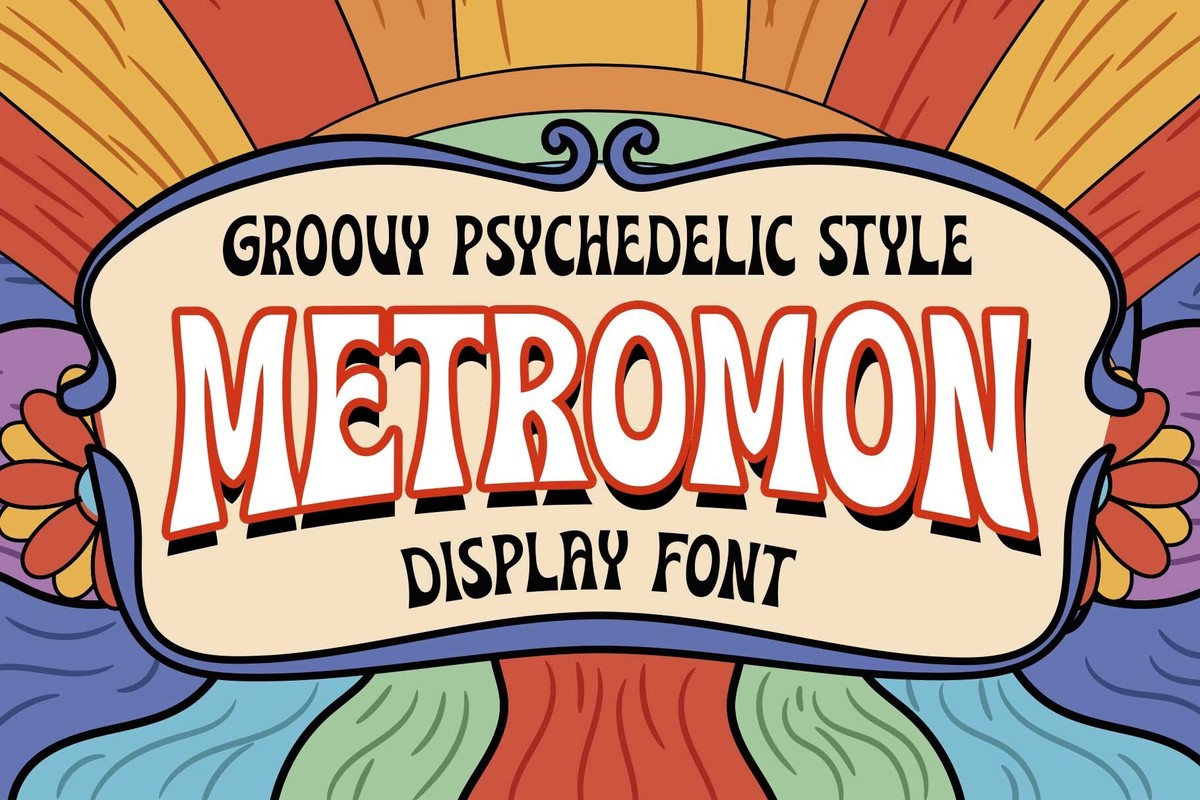 Metromon Font preview