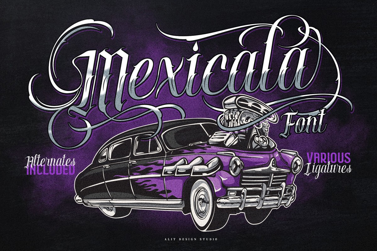 Mexicala Font preview