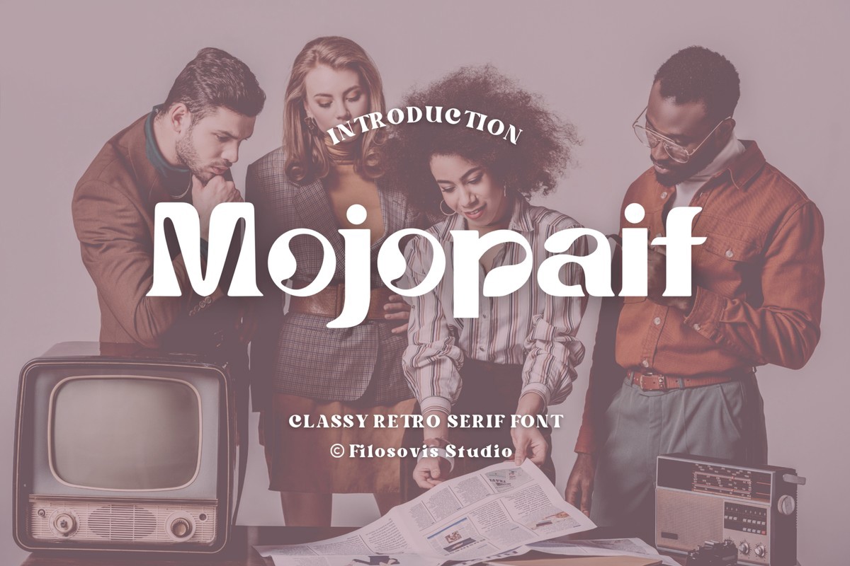 Mojopait Font preview