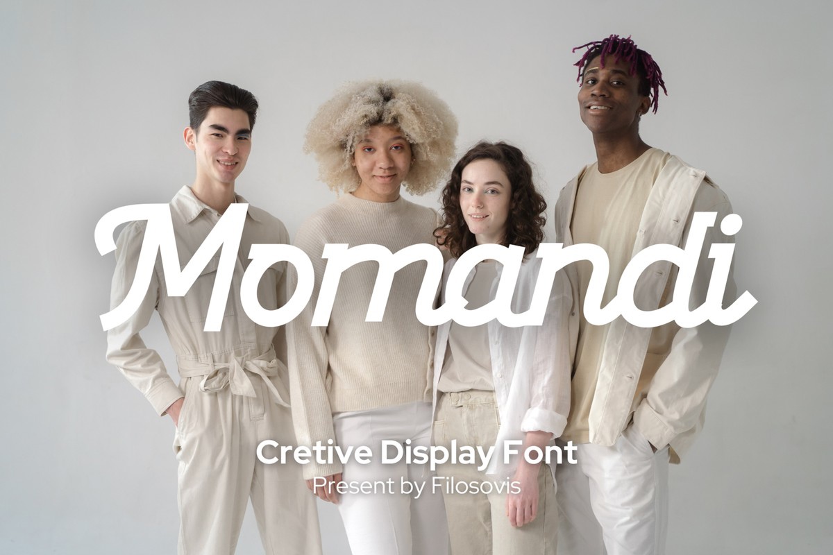 Momandi Font preview