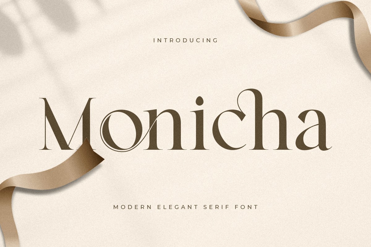 Monicha Font preview