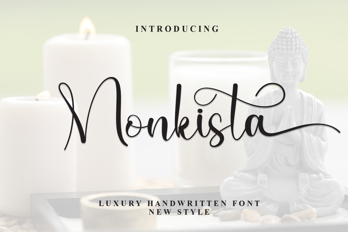 Monkista Font preview