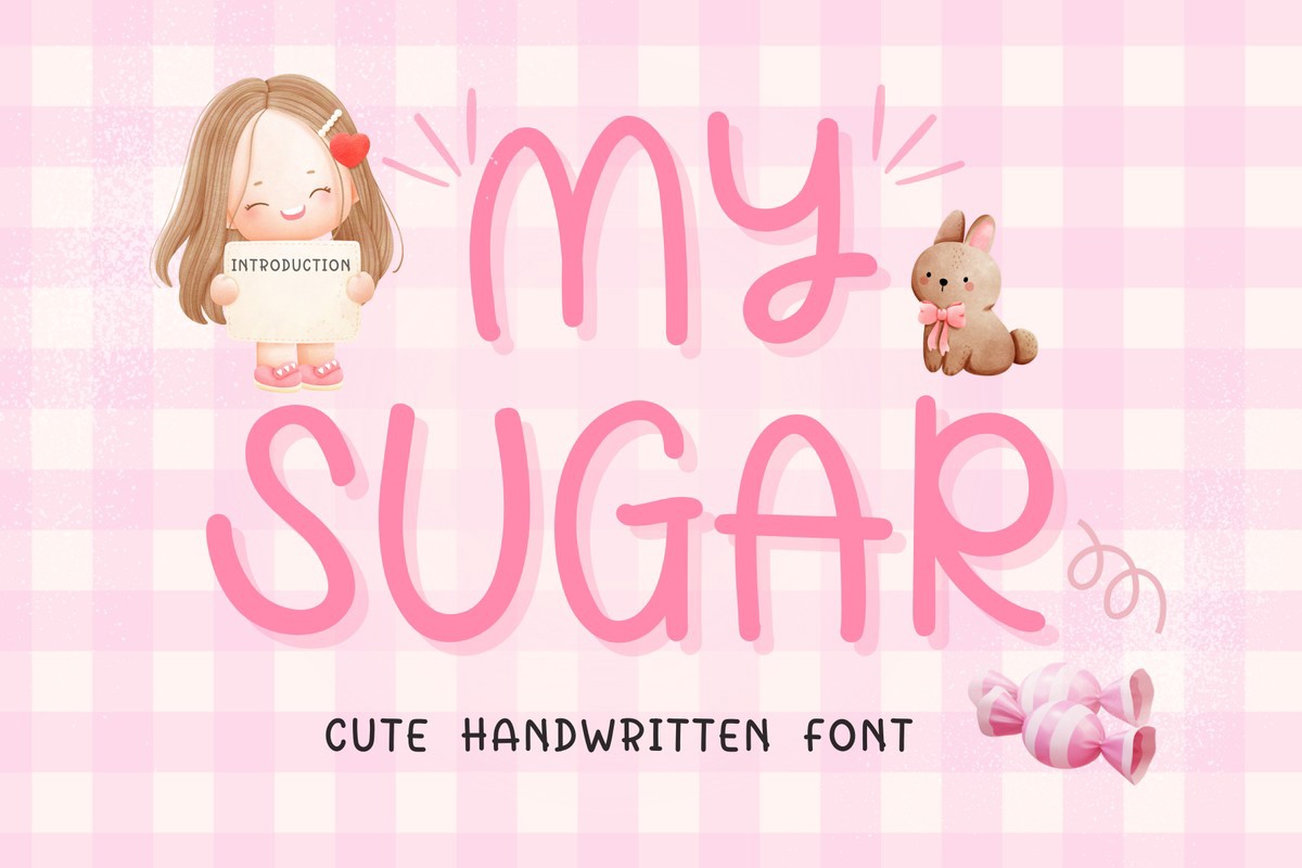 My Sugar Font preview