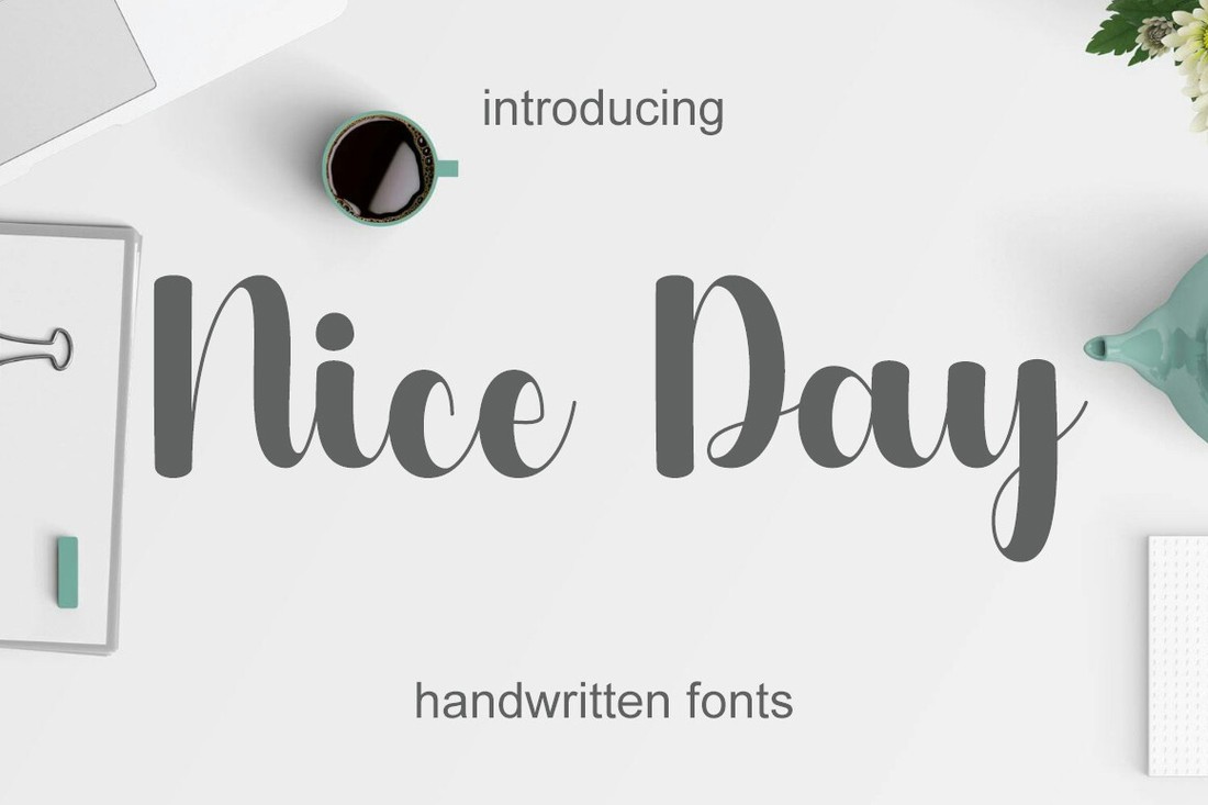 Nice Day Font preview