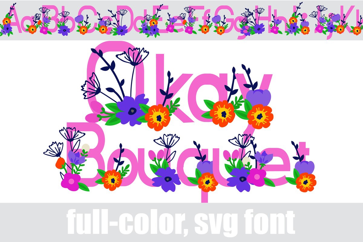 Okay Bouquet CF Font preview