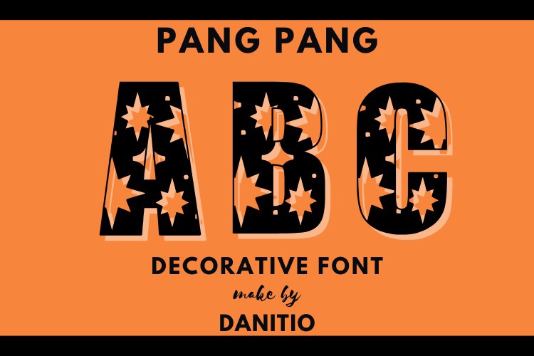 Pang Pang Font preview