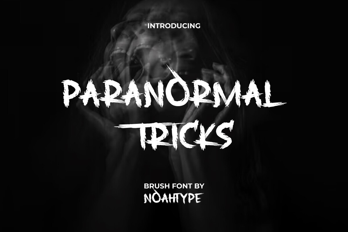 Paranormal Tricks Font preview