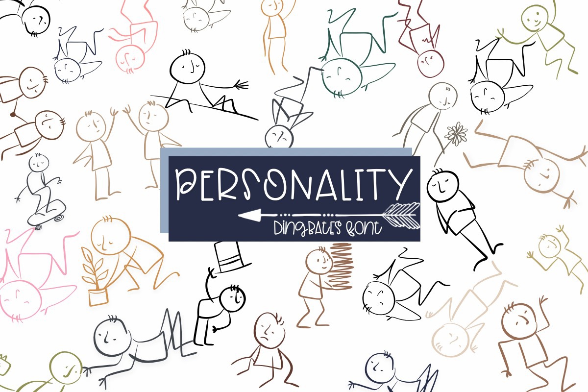 Personality Font preview