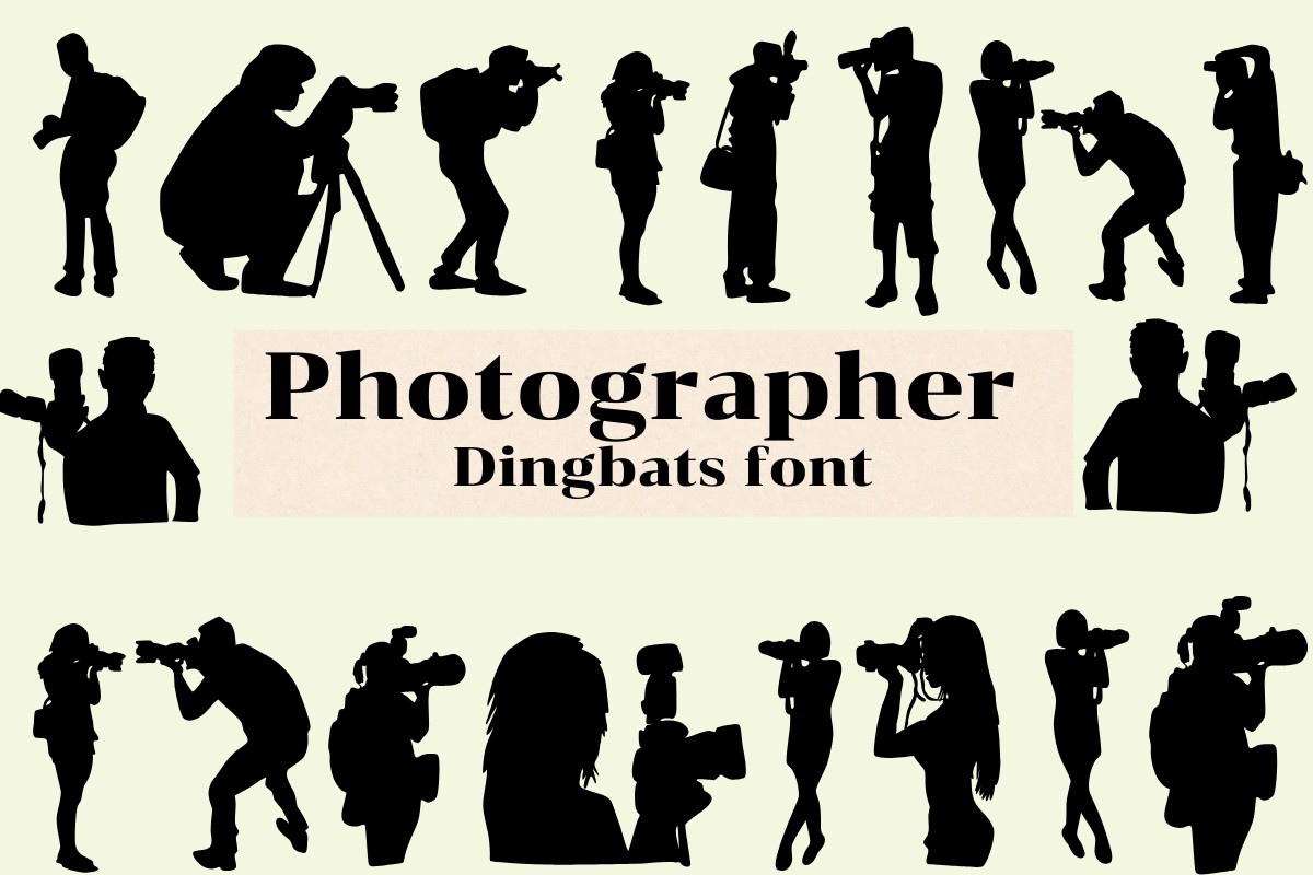 Photographer Font preview