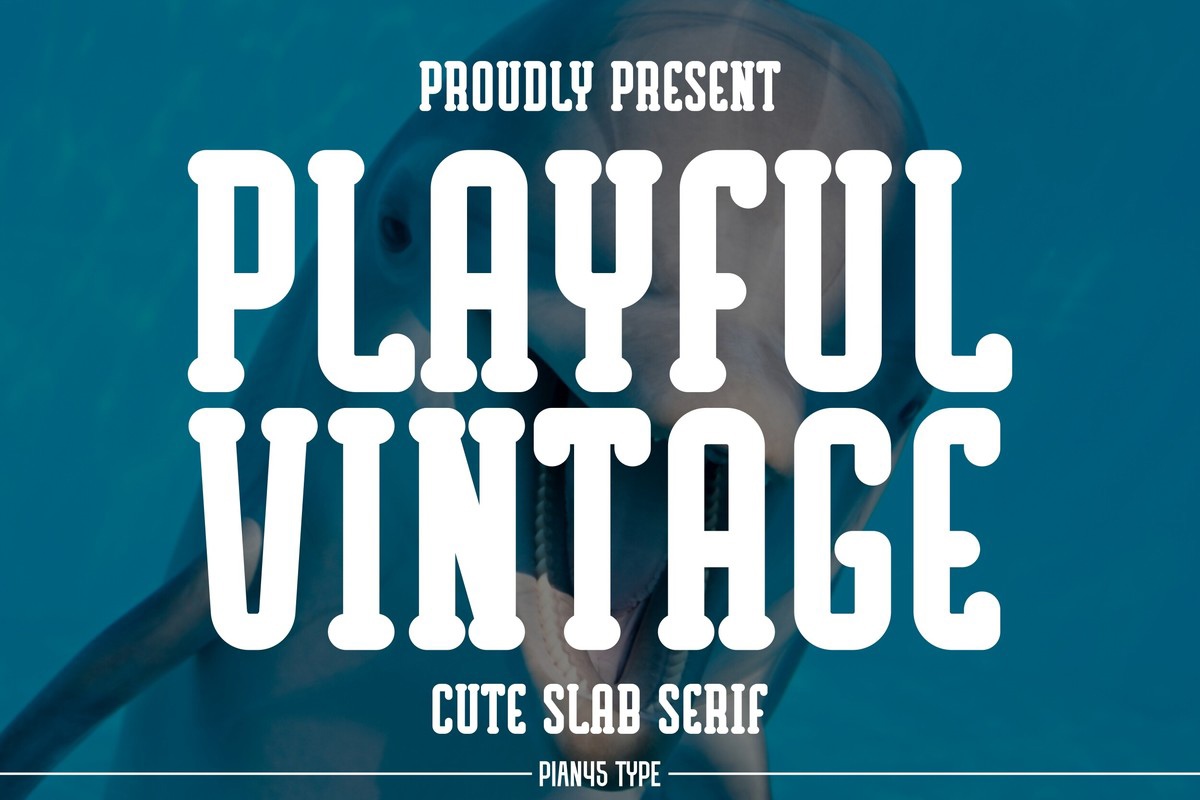 Playful Vintage Font preview