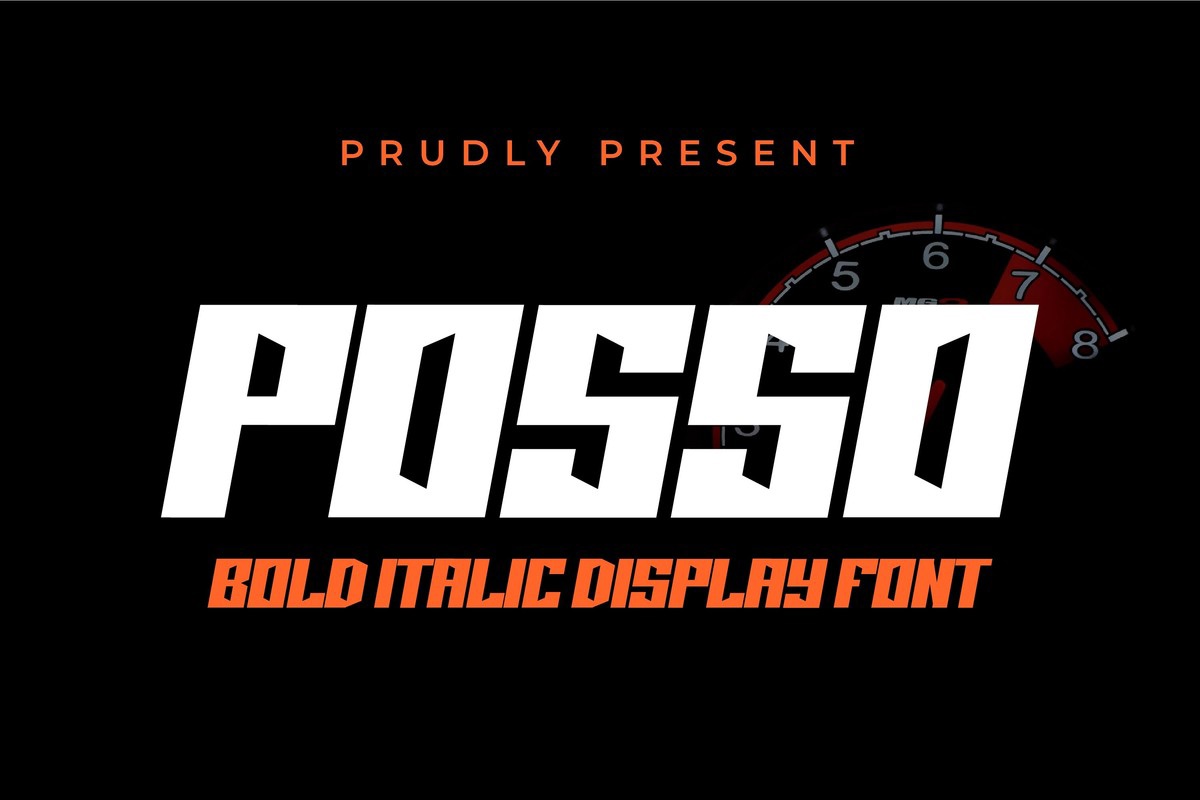 Posso Font preview