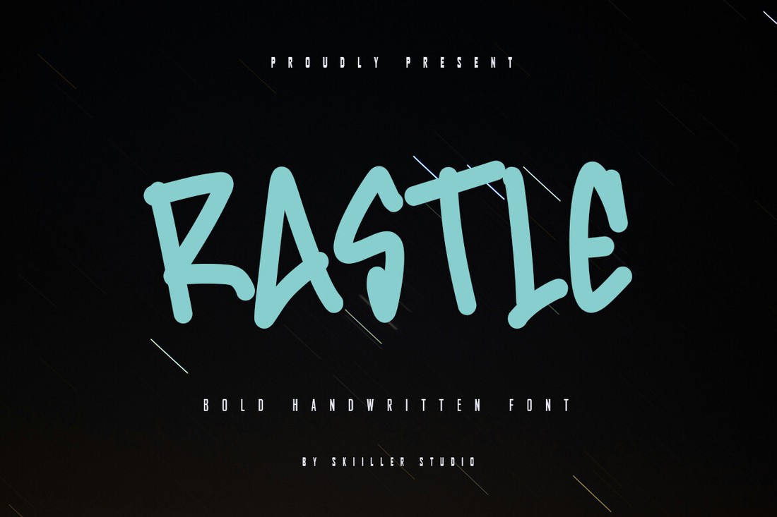 Rastle Font preview