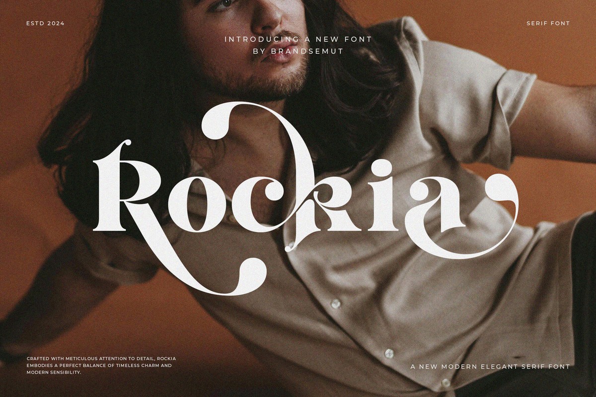 Rockia Font preview