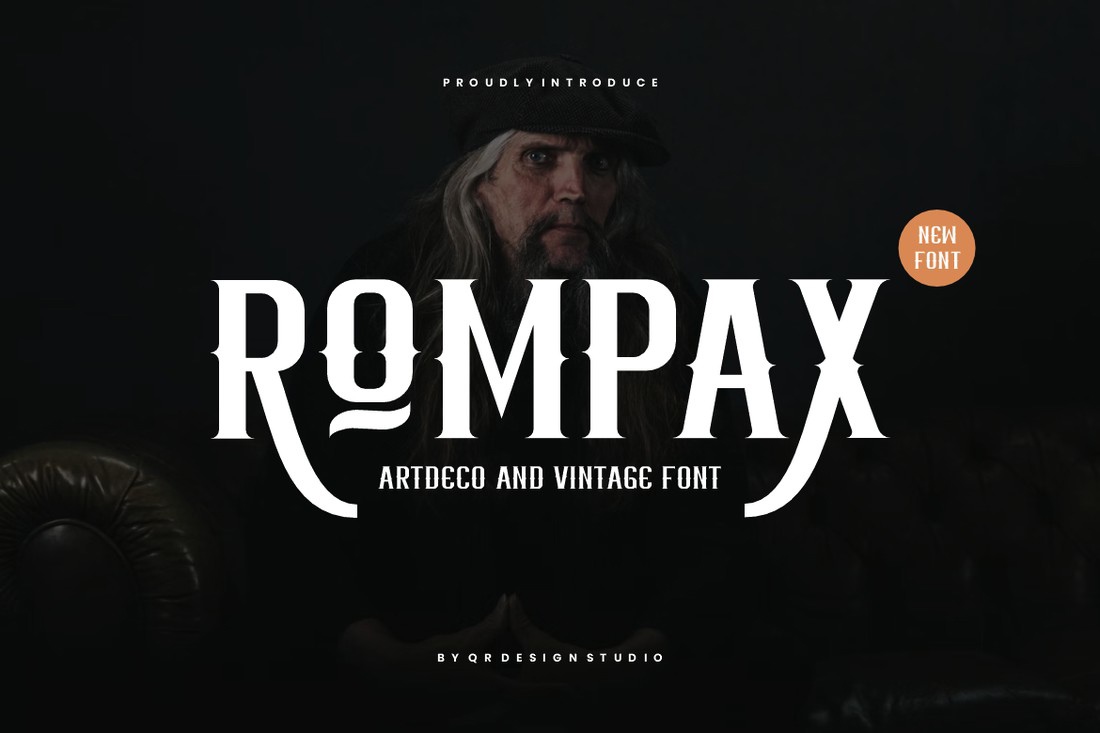 Rompax Font preview