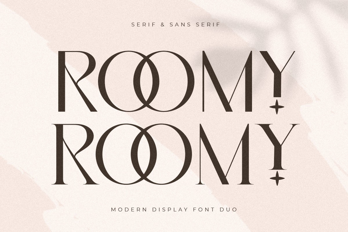 Roomy Font preview