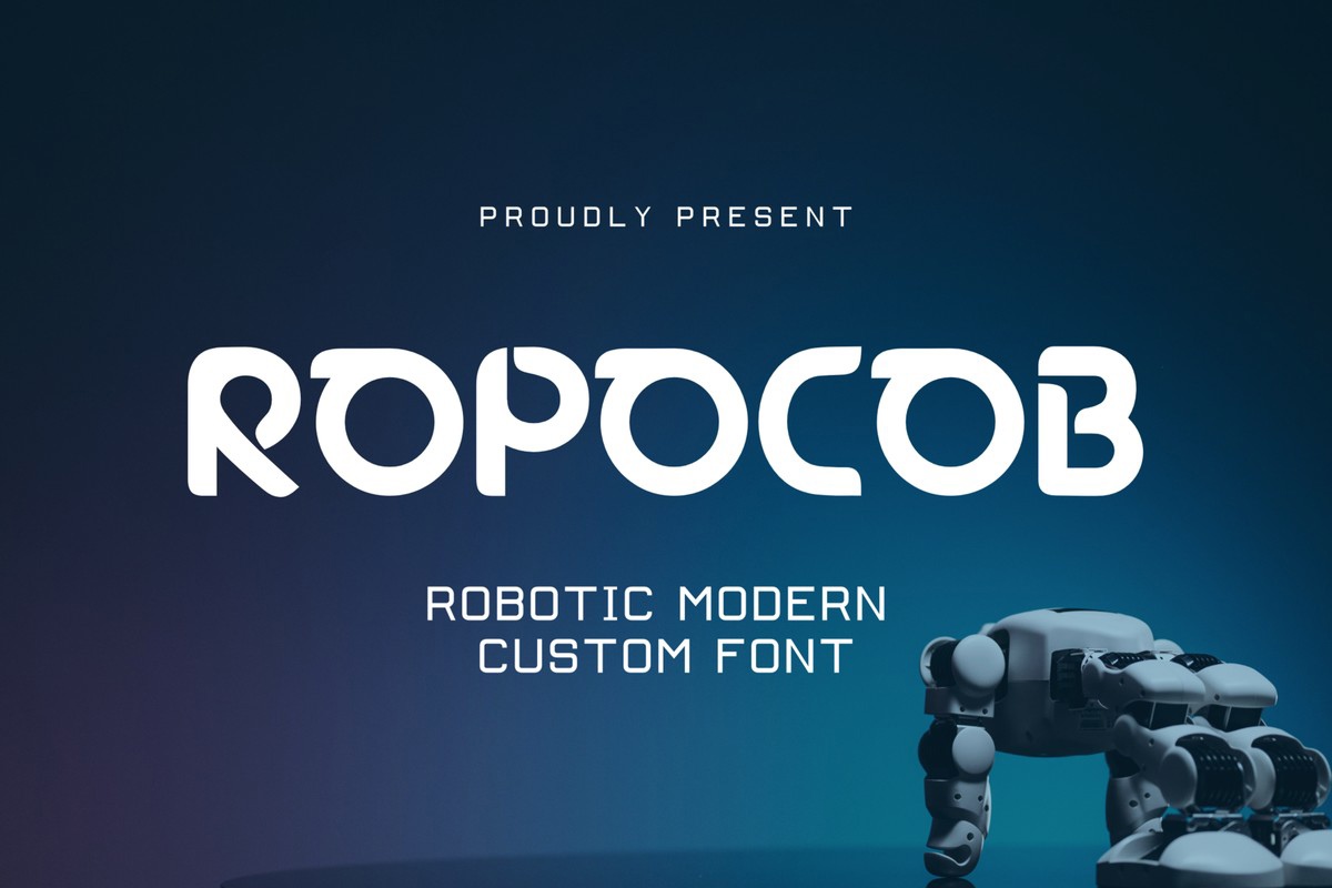 Ropocob Font preview