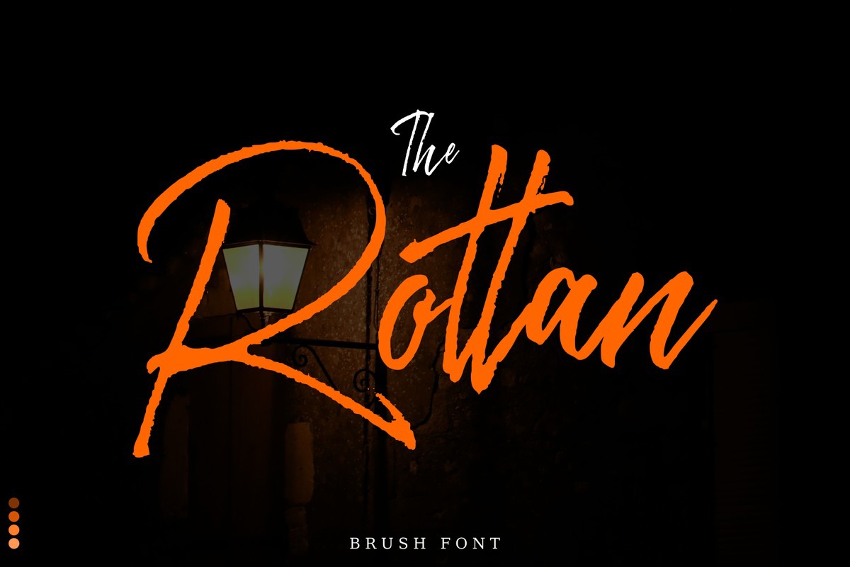 Rottan Font preview