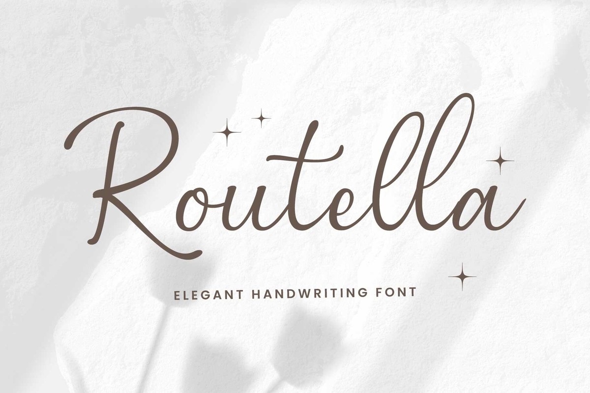 Routella Font preview