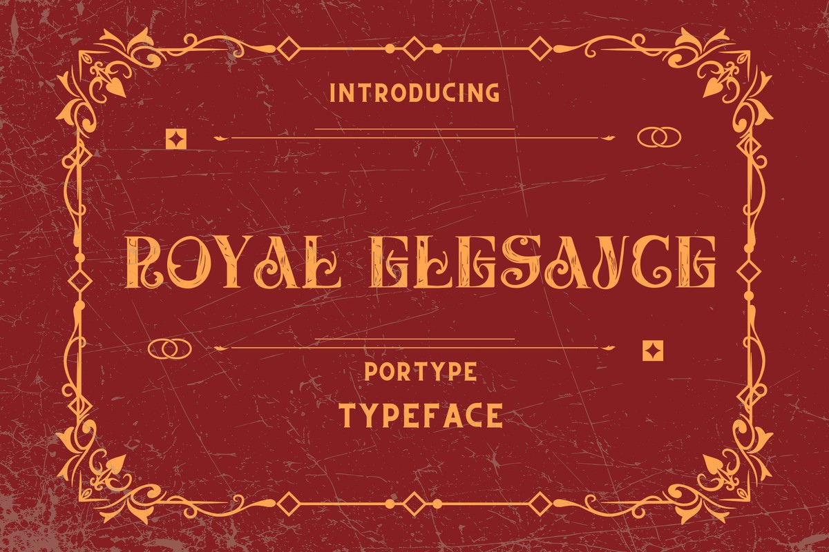 Royal Elegance Font preview