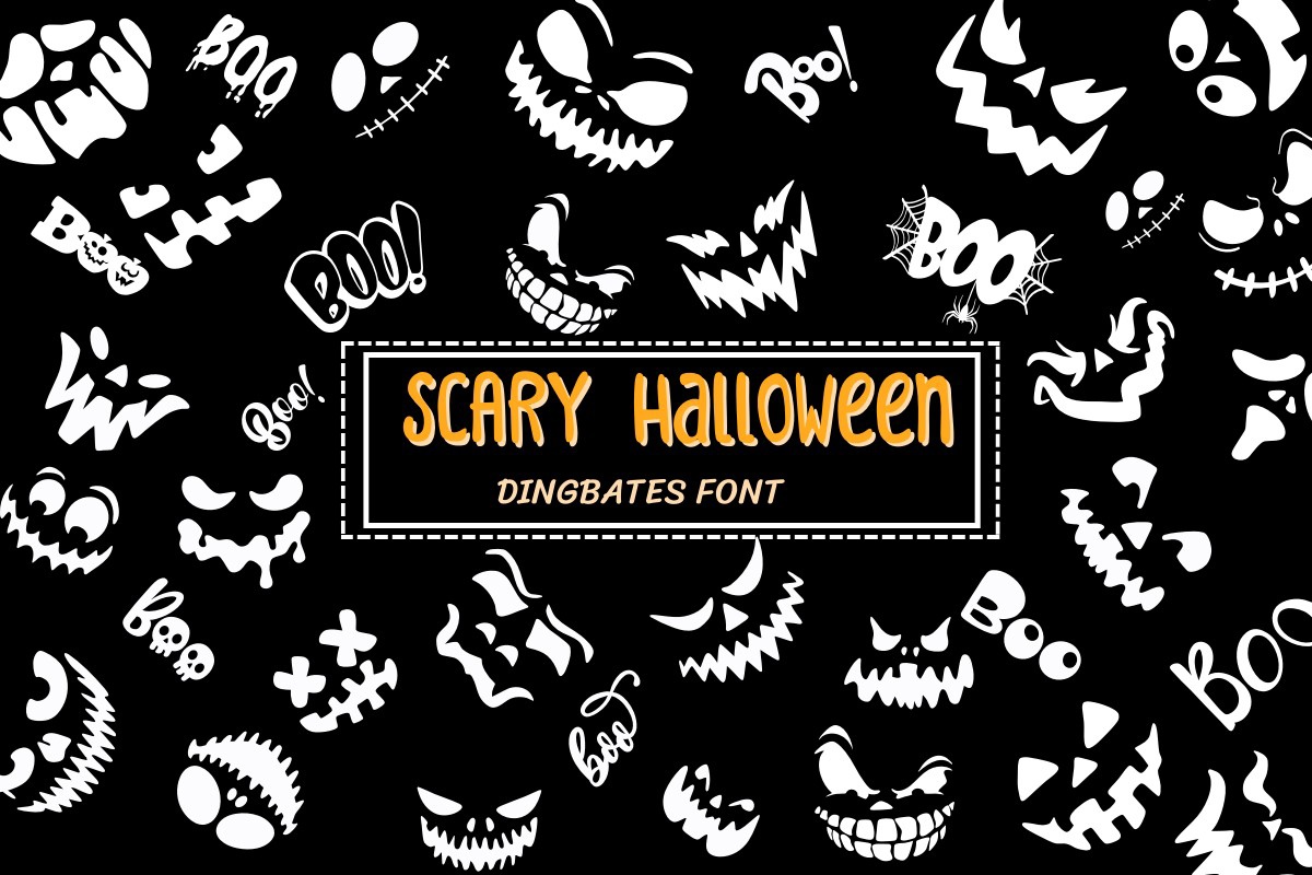 Scary Halloween Regular Font preview