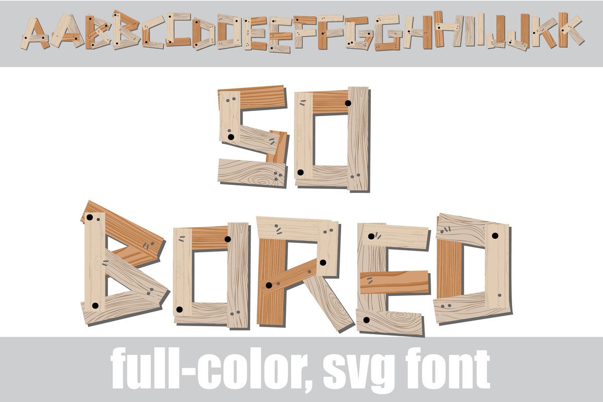 So Bored Regular Font preview