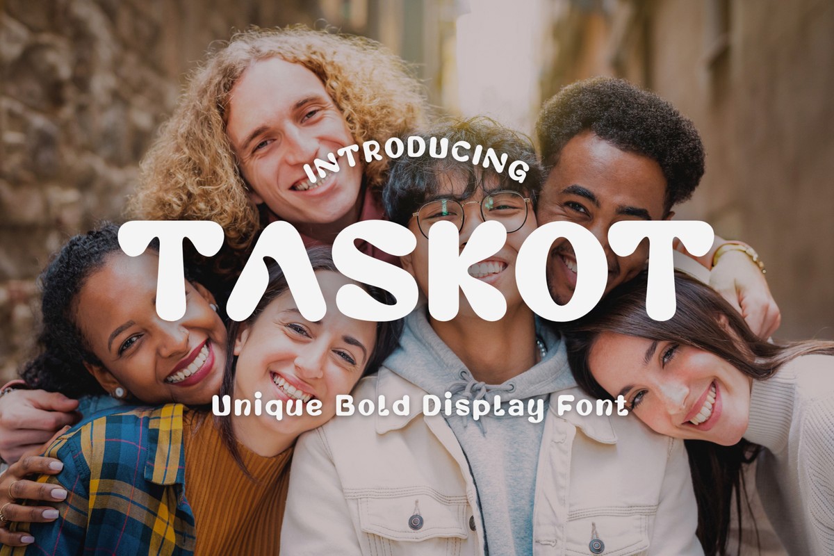 Taskot Regular Font preview