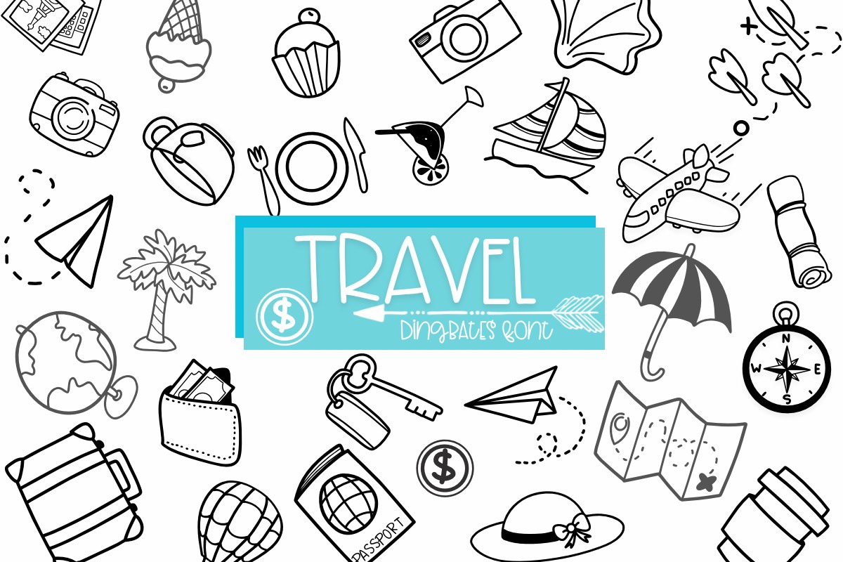 Travel Regular Font preview