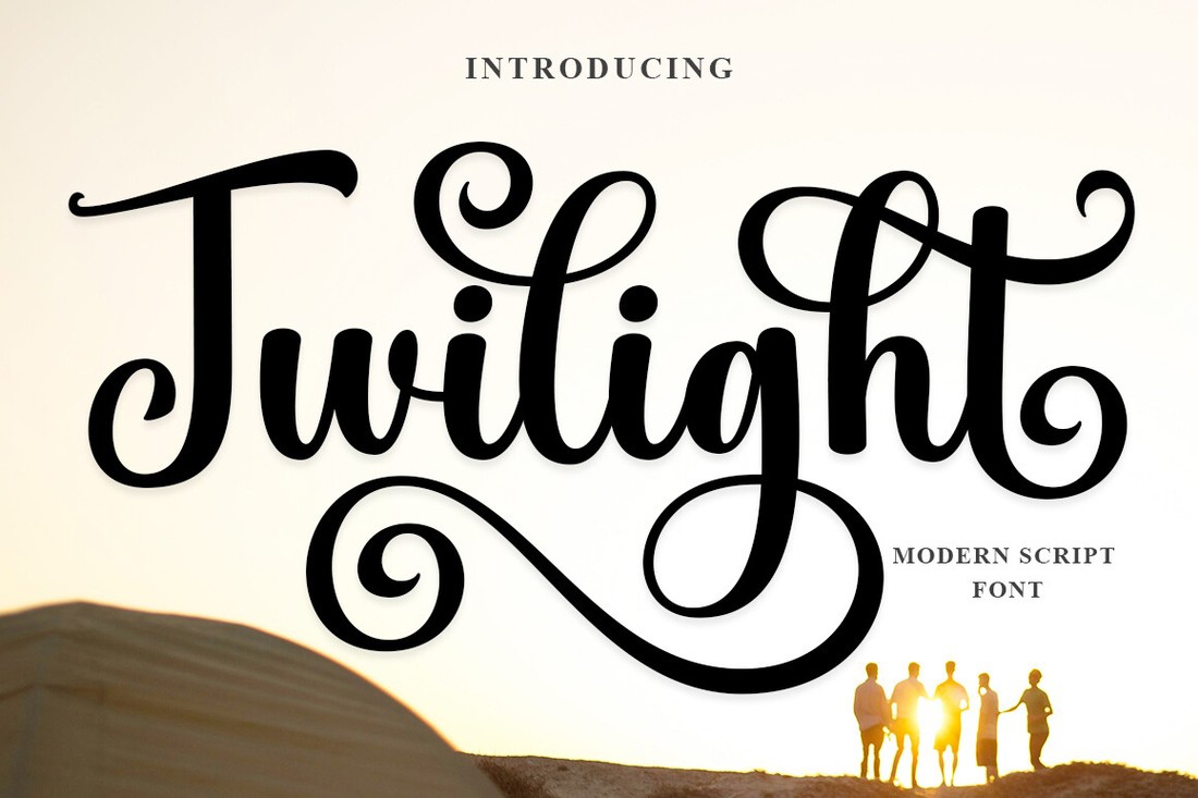 Twilight Font preview