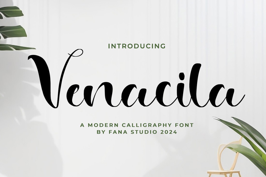 Venacila Font preview