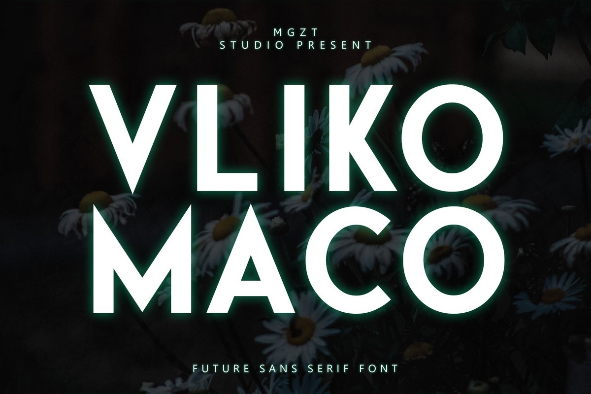 Vlikomaco Font preview