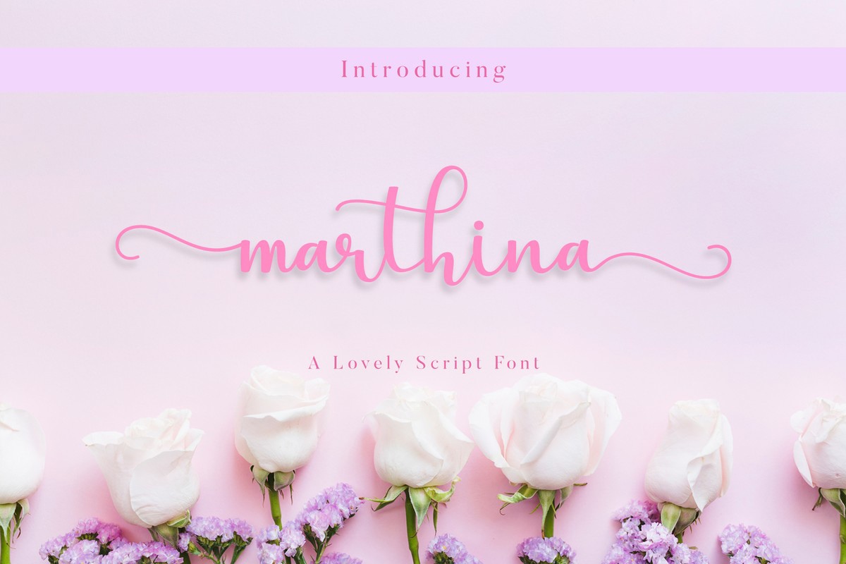 Marthina Font preview