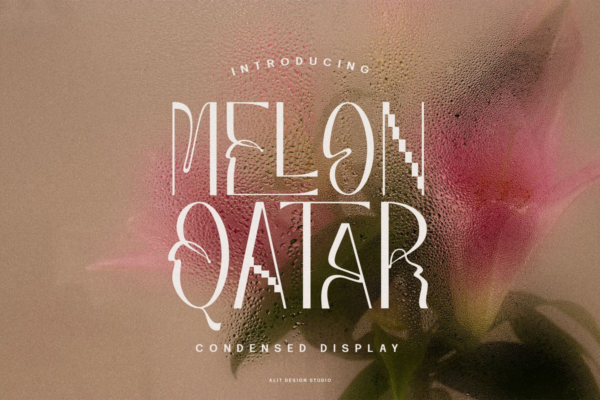 Melon Qatar Font preview