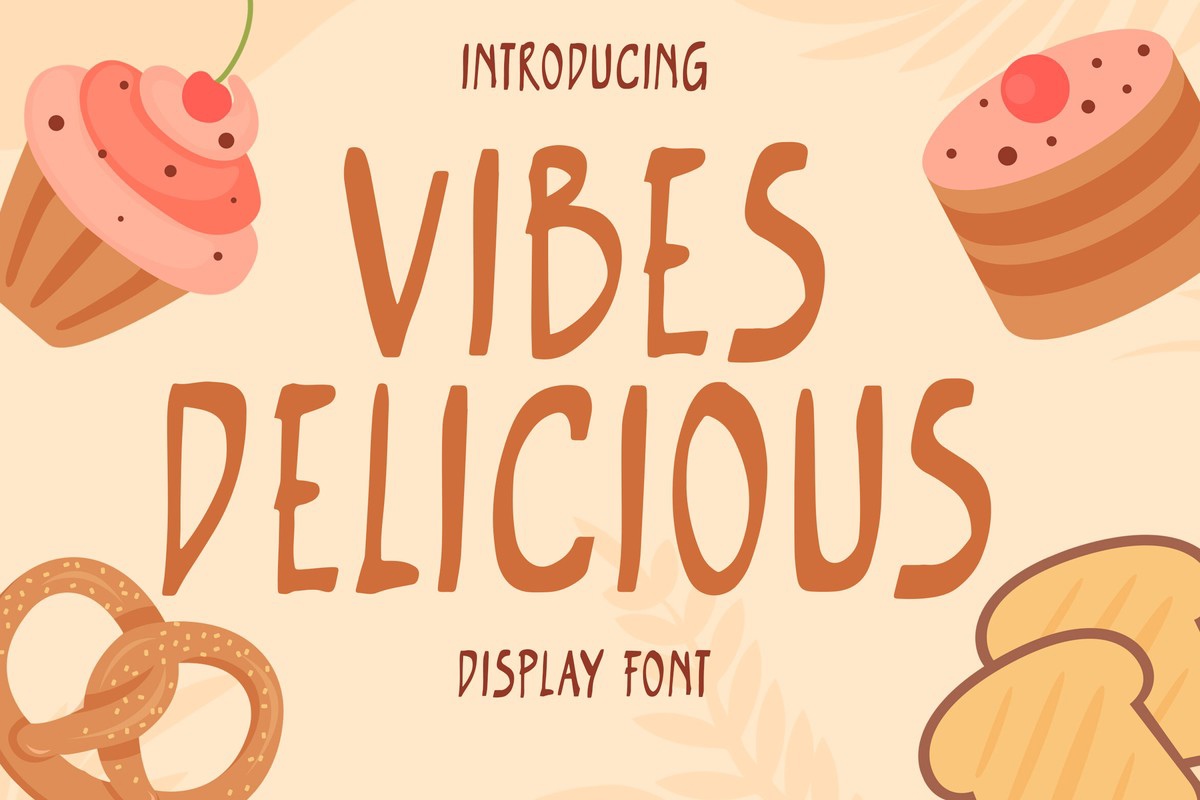 Vibes Delicious Font preview