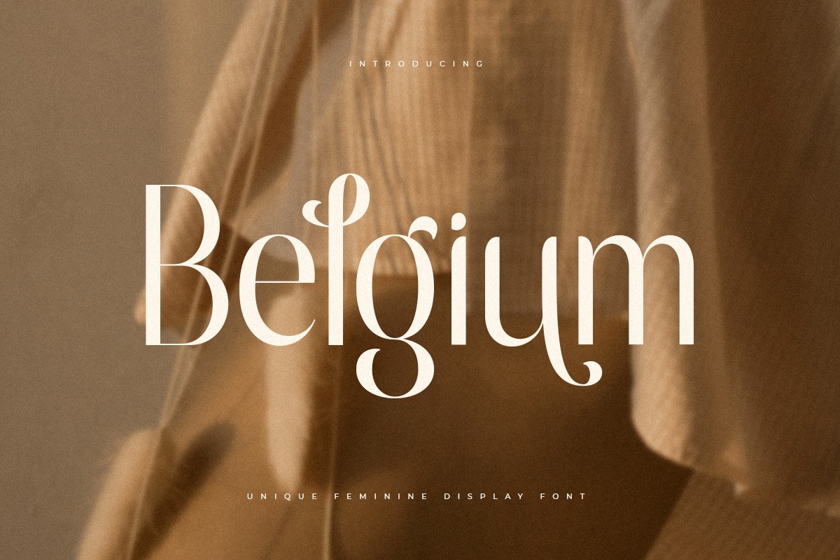 Belgium Font preview