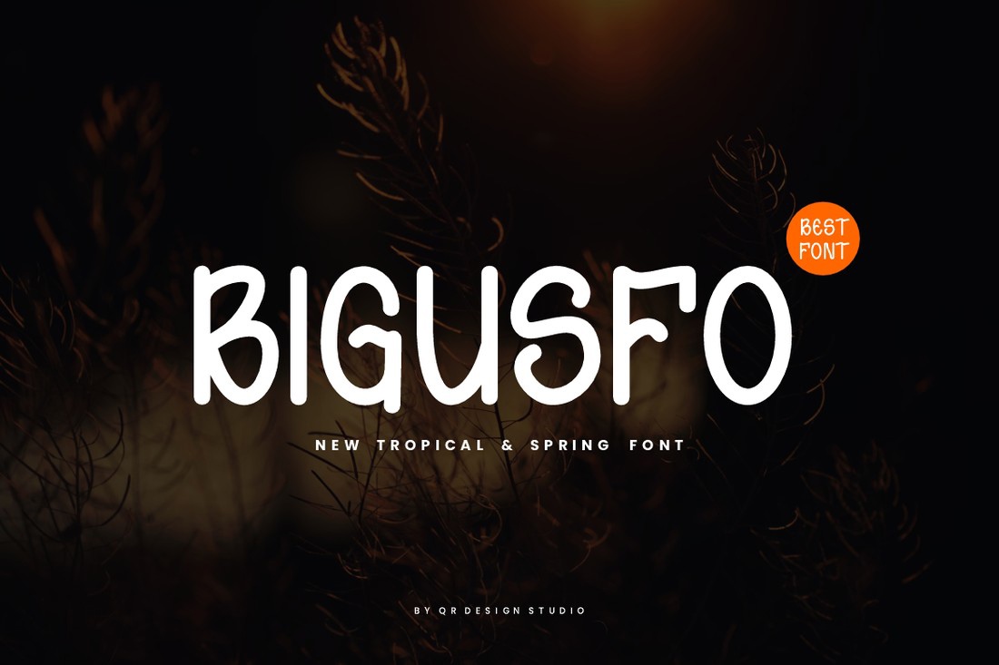 Bigusfo Regular Font preview