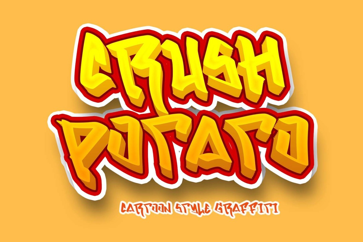 Crush Potato Font preview