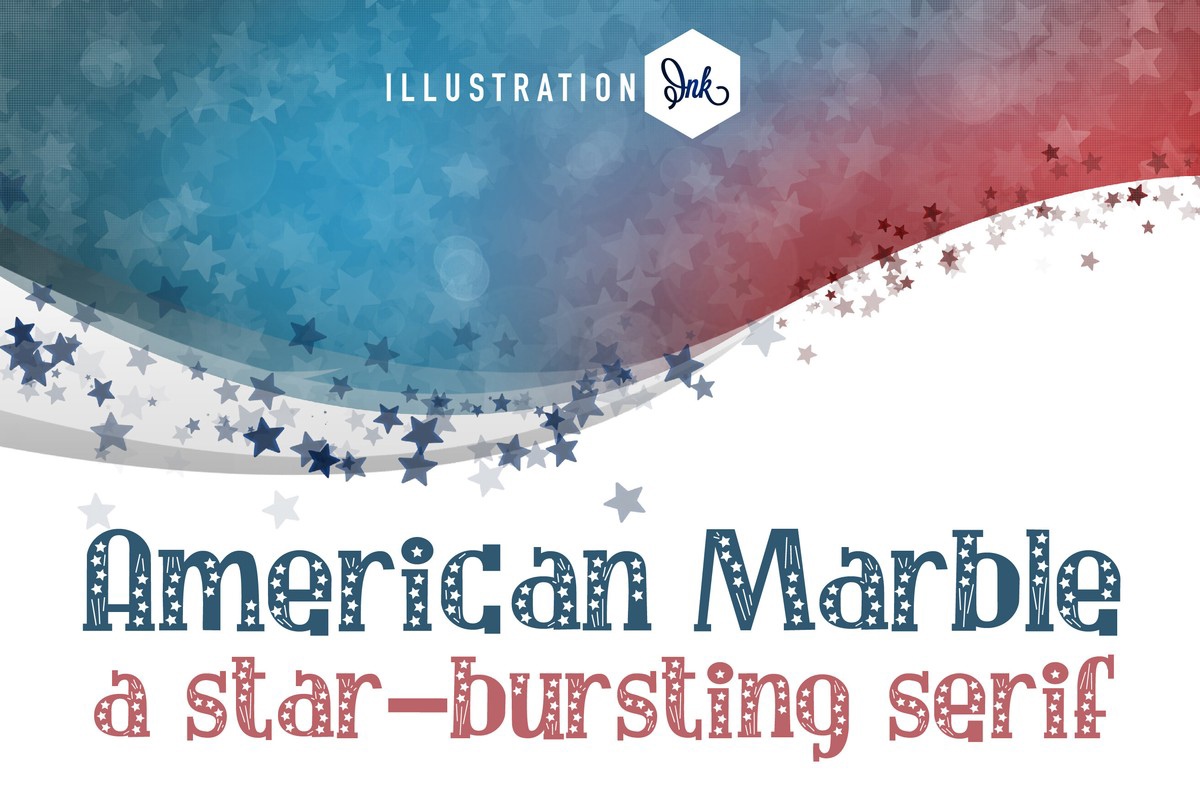 ZP American Marble Regular Font preview