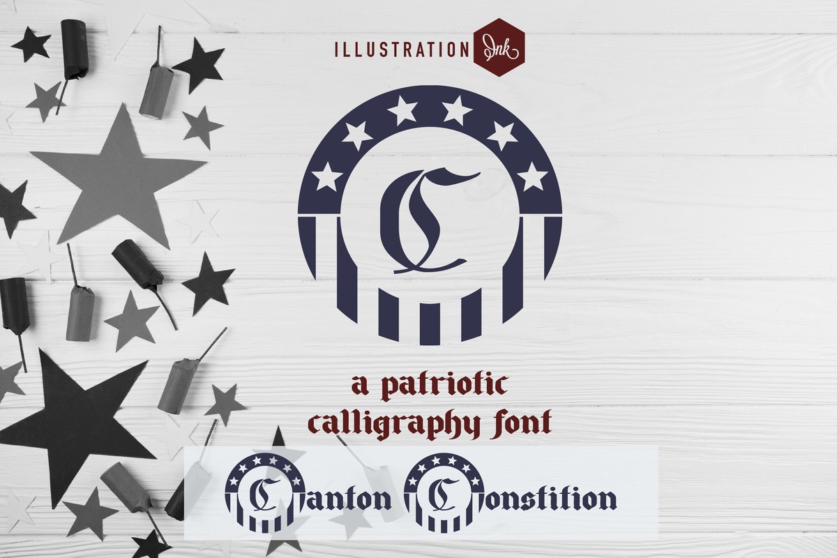 PN Canton Constitution Font preview