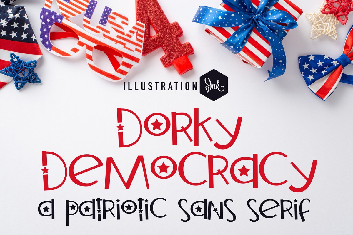 ZP Dorky Democracy Font preview