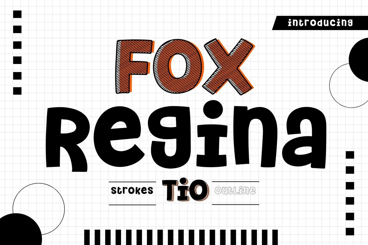 Fox Regina Font preview