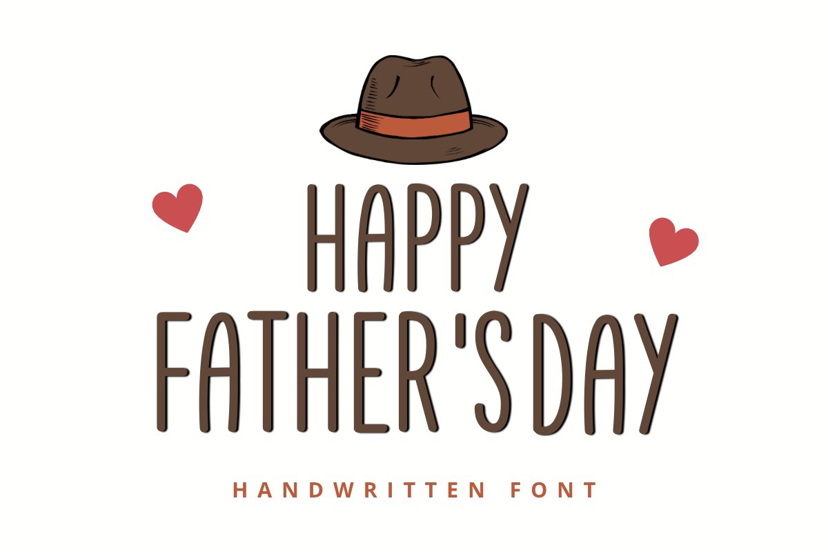 Happy Father’s Day Regular Font preview