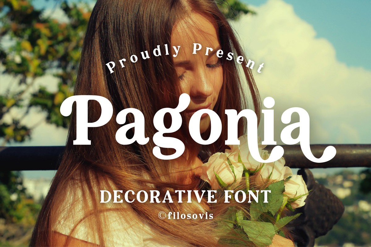 Pagonia Regular Font preview