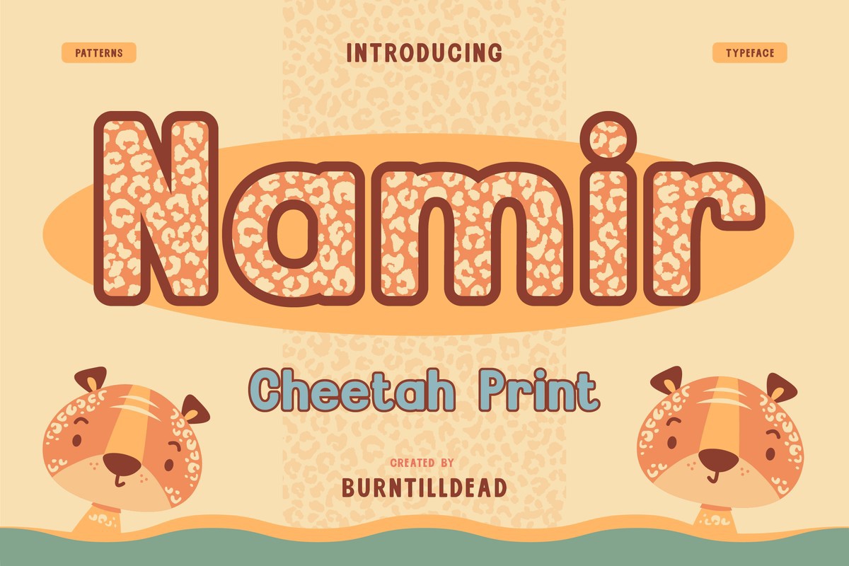 Namir Regular Font preview