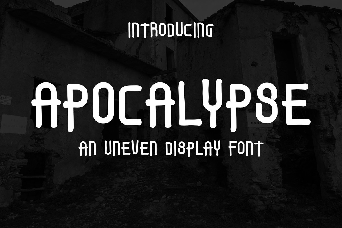 Apocalypse Bold Bold Font preview