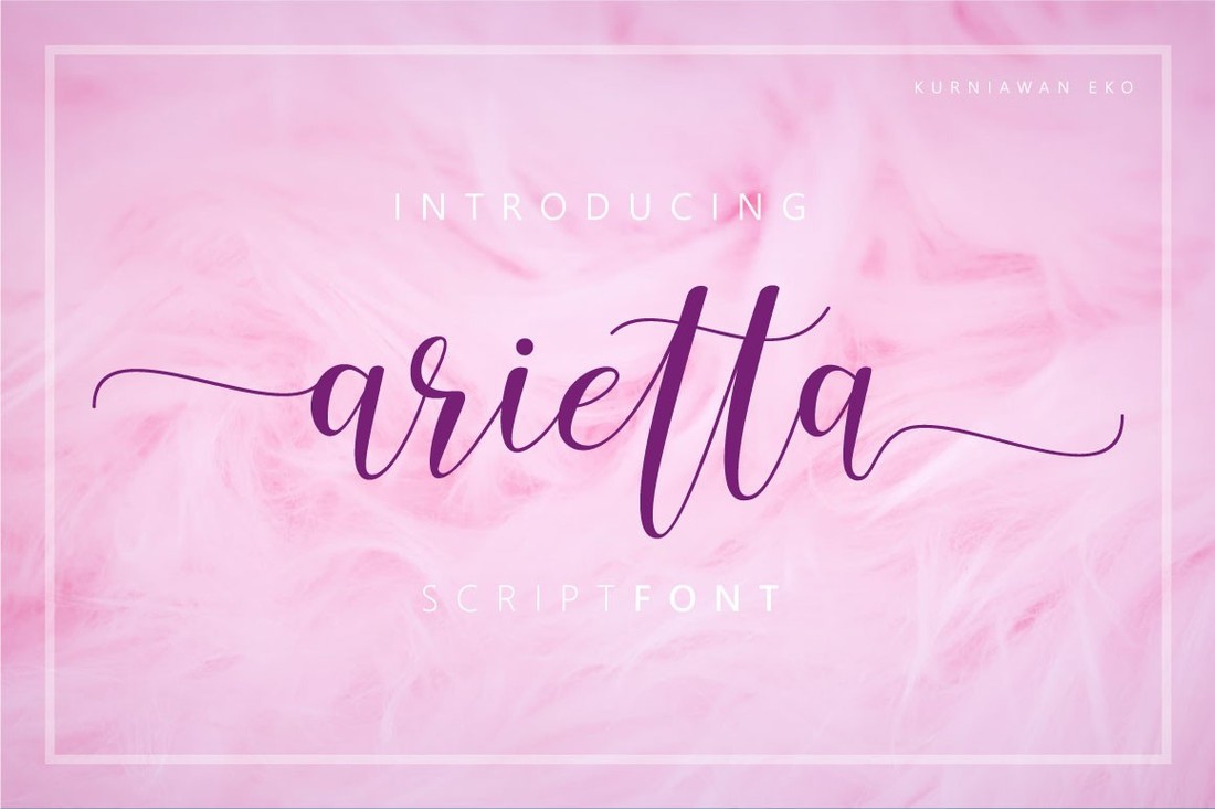 Arietta Font preview