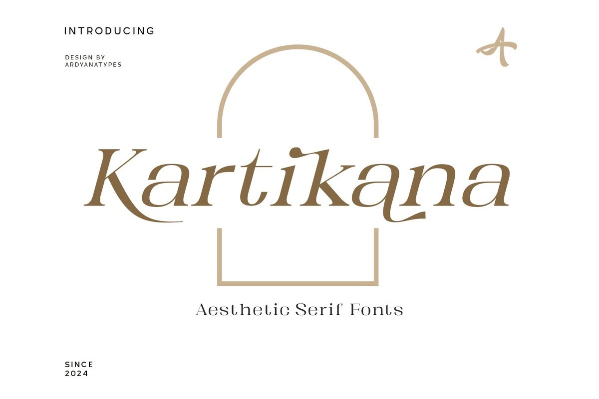 Kartikana Serif Font preview