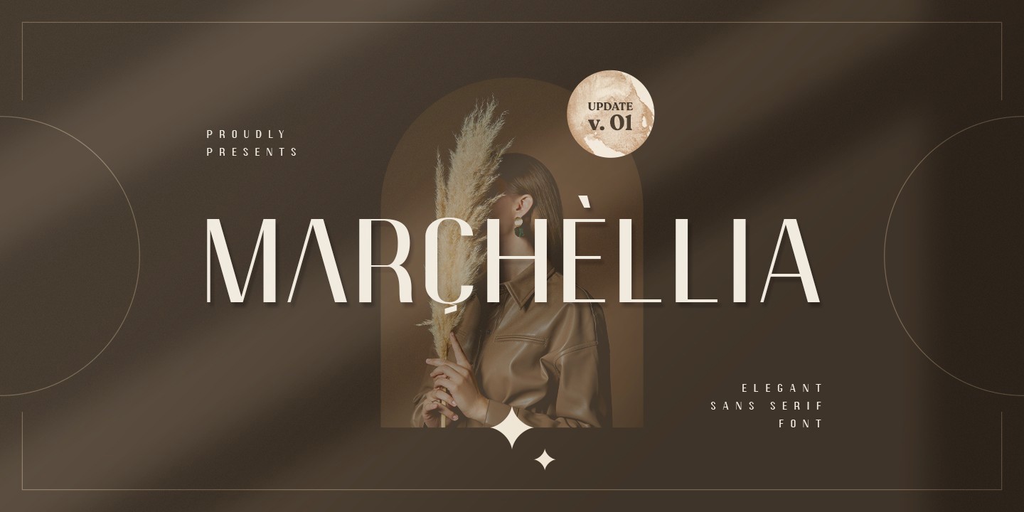 Marchellia Regular Font preview